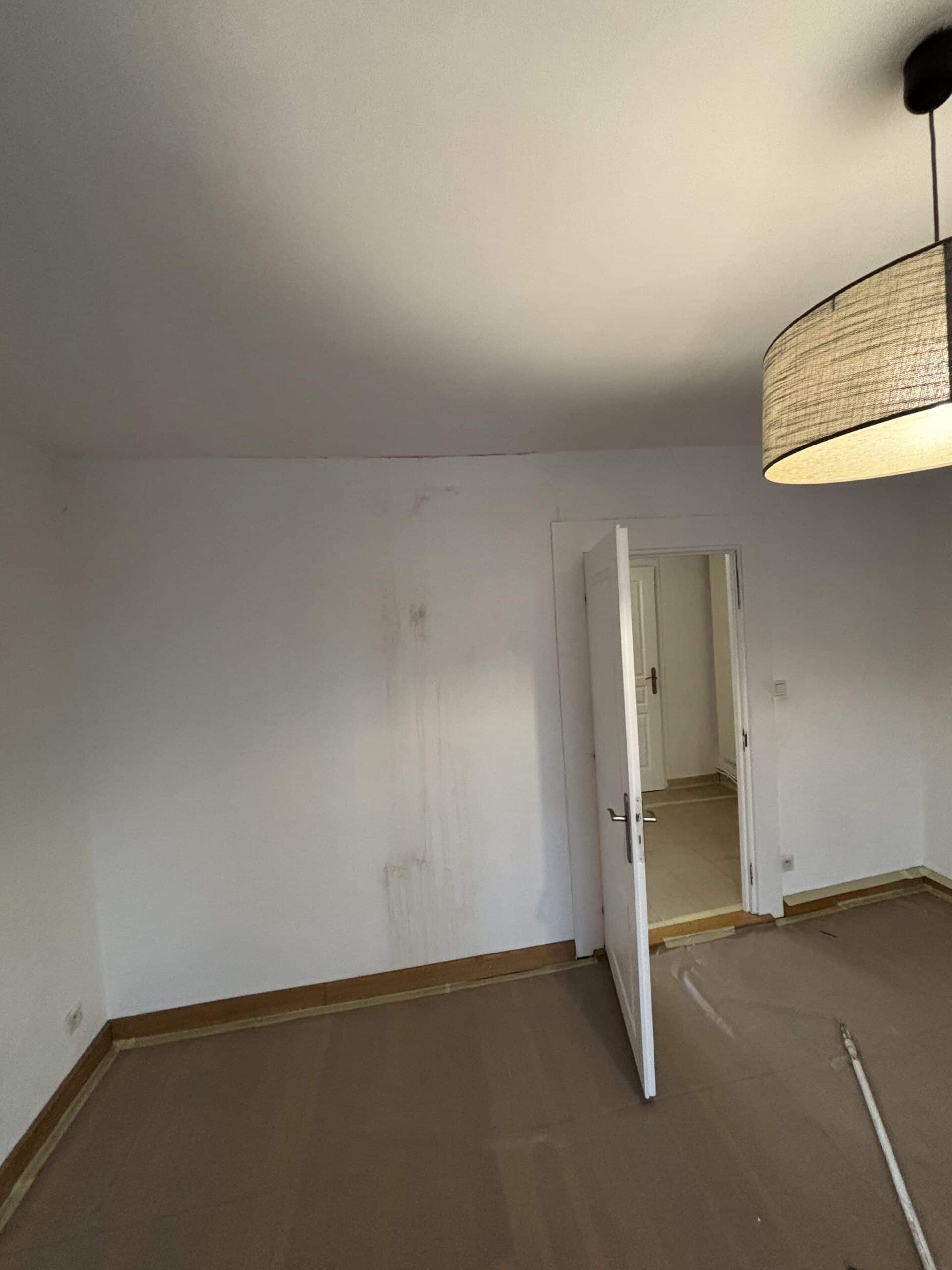 Chantier avant peinture